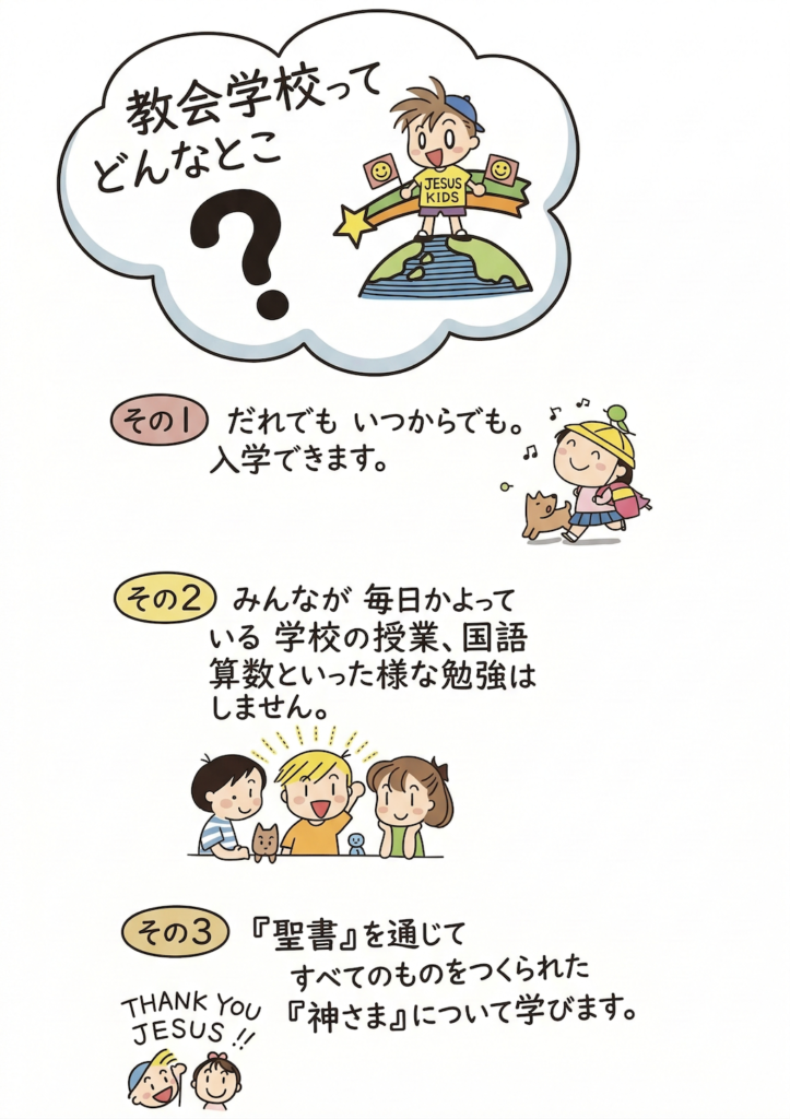 教会学校ってどんなとこ？ (1)
